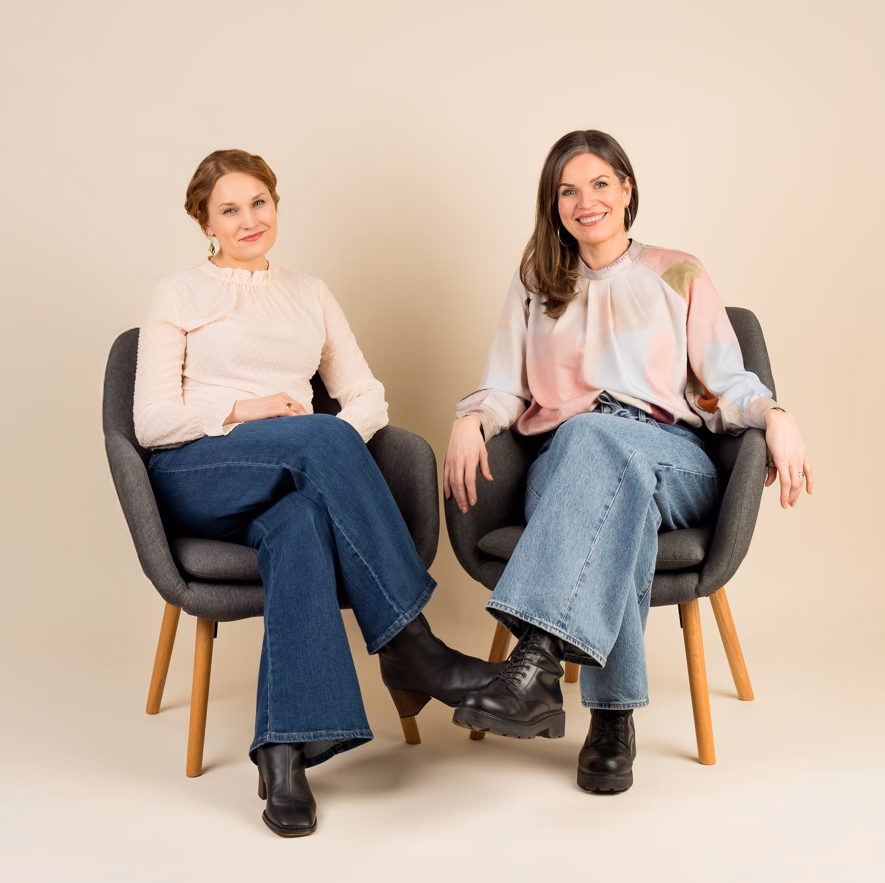 Marjukka Laurola ja Anna Lohman