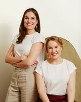 Anna Lohman ja Marjukka Laurola